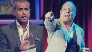 Jorge Rial y Baby Etchecopar, dos que se conocen hace tiempo.