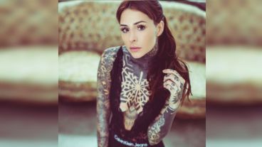 "Naturaleza", escribió Candelaria junto a la foto.