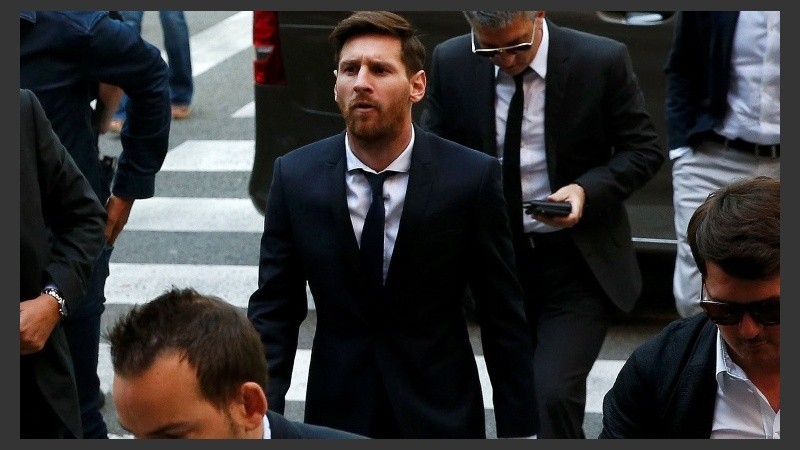 Messi apuesta a que se revea la sentencia. 