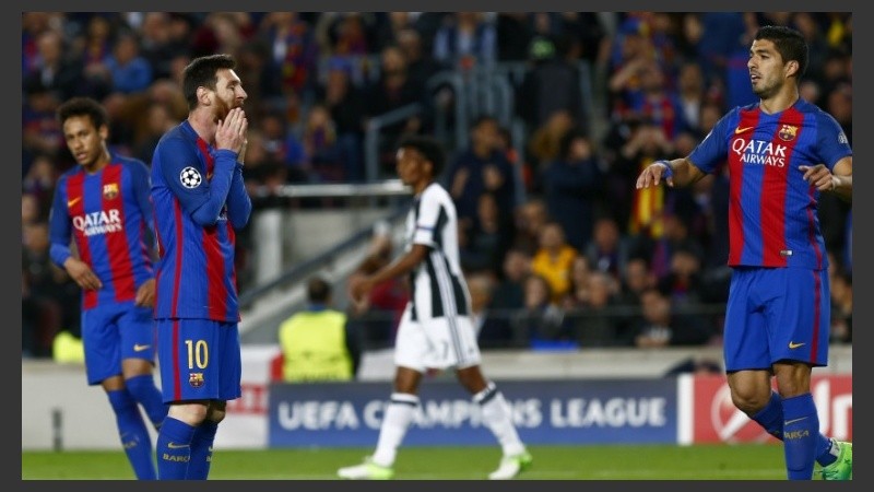 Messi no estuvo fino y siguen sin marcarle a Buffon en su carrera.