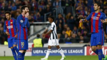 Messi no estuvo fino y siguen sin marcarle a Buffon en su carrera.