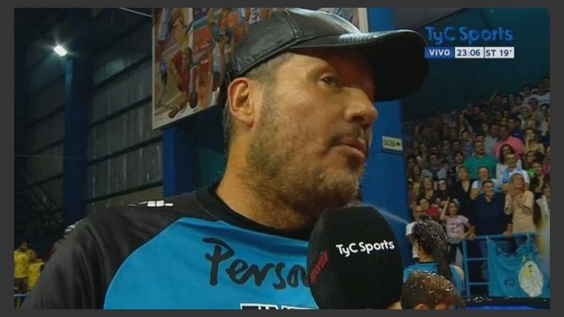 Tinelli habló de su salud. 