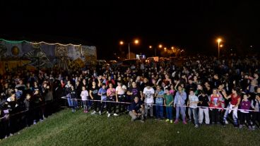 Muchísima gente asistió a los recitales.