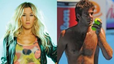 La actriz y el tenista enamorados en Tandil.