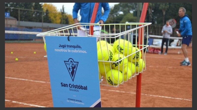 San Cristóbal Seguros es sponsor oficial de la Asociación Argentina de Tenis.