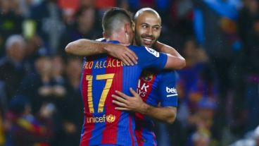 El volante nacido en San Lorenzo y su primer grito azulgrana.