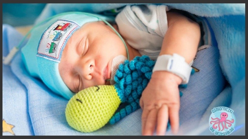 Los pulpitos son terapéuticos para los recién nacidos.