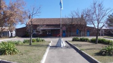 Plazoleta en el corazón de la localidad.