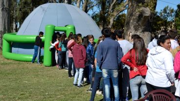 Niños y adultos disfrutaron de Cultura Más Vos en Díaz.
