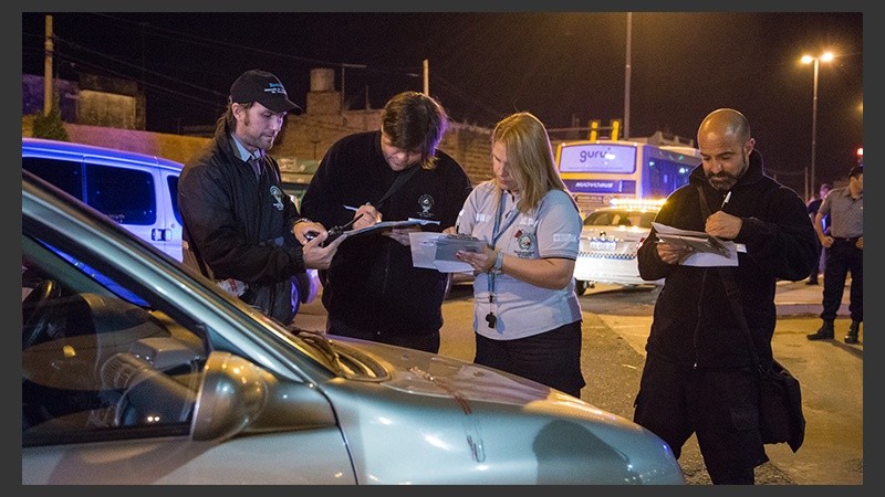 Imágenes del operativo en la zona sur de Rosario.