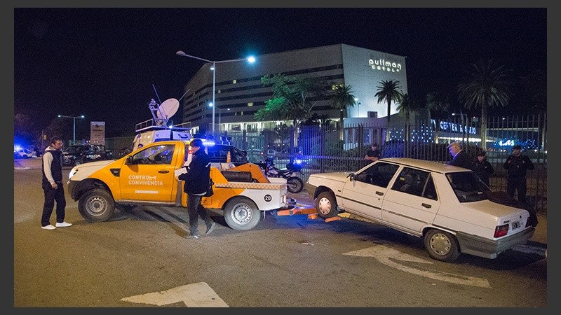 Imágenes del operativo en la zona sur de Rosario. 