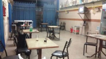 Las instalaciones que fueron clausuradas.