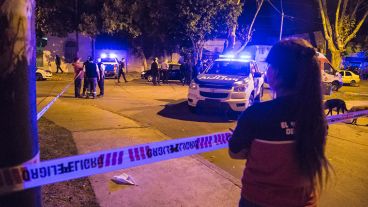 Rodríguez y Amenábar, lugar donde asesinaron al taxista este domingo por la noche.