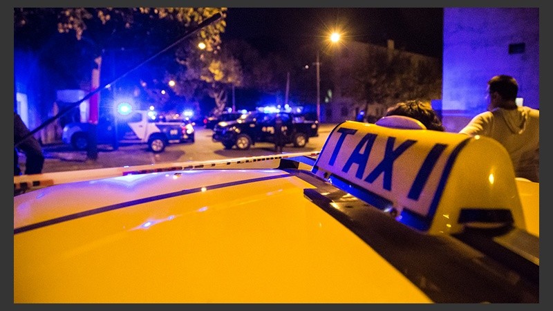 Indignación y pesar ante una nueva muerte de un taxista. 