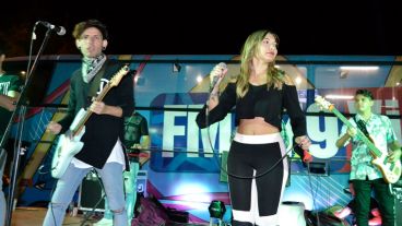 La banda Enero cerró la jornada.