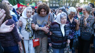 Lila de Forestello y Chiche Massa, presentes en la plaza de Córdoba y Buenos Aires.