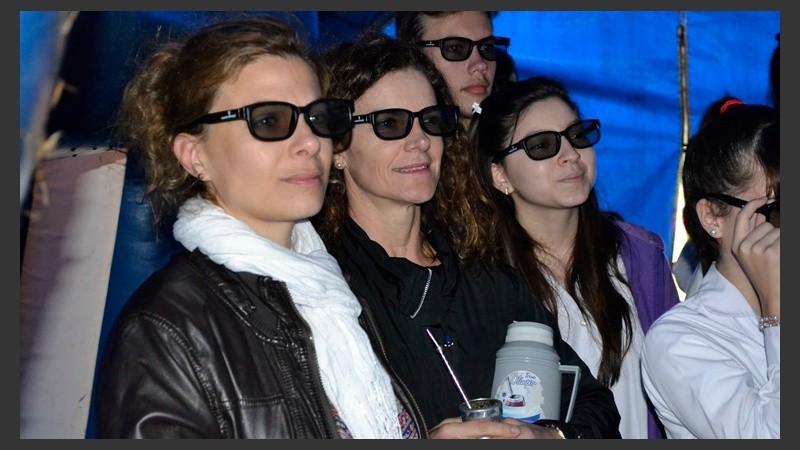 Los maestros también se sumaron a la jornada.