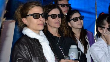 Los maestros también se sumaron a la jornada.