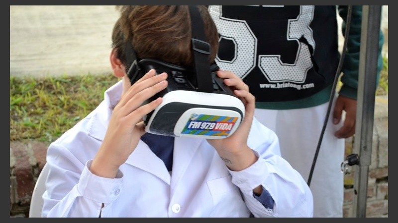 Los alumnos disfrutaron de todos los juegos de Cultura Más Vos.