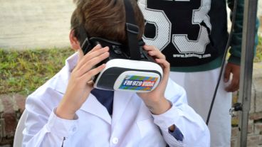 Los alumnos disfrutaron de todos los juegos de Cultura Más Vos.