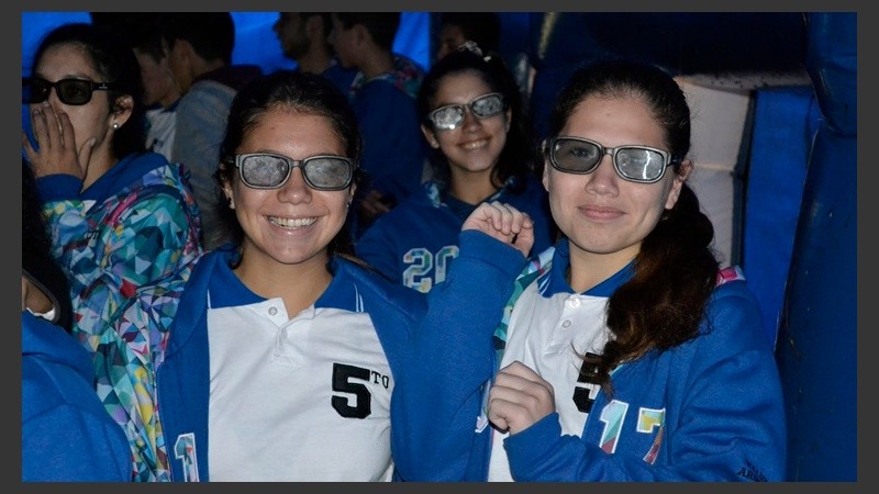 Los alumnos disfrutaron de todos los juegos de Cultura Más Vos.