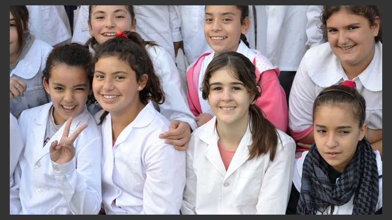 Los alumnos disfrutaron de todos los juegos de Cultura Más Vos.