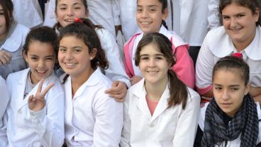 Los alumnos disfrutaron de todos los juegos de Cultura Más Vos.