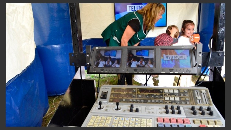 Los alumnos disfrutaron de todos los juegos de Cultura Más Vos.
