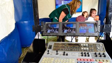 Los alumnos disfrutaron de todos los juegos de Cultura Más Vos.