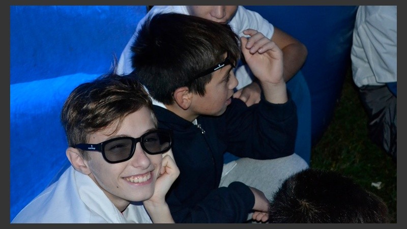 Los alumnos disfrutaron de todos los juegos de Cultura Más Vos.