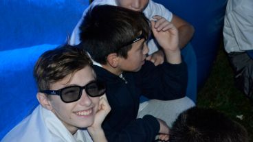 Los alumnos disfrutaron de todos los juegos de Cultura Más Vos.