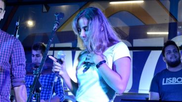 La jornada concluyó con un recital de la banda Naoma.