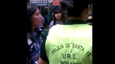 El episodio ocurrió en la entidad de peatonal San Martín, entre Córdoba y Santa Fe.