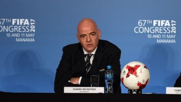 "La reputación de FIFA está mejorando", aseguró el suizo.