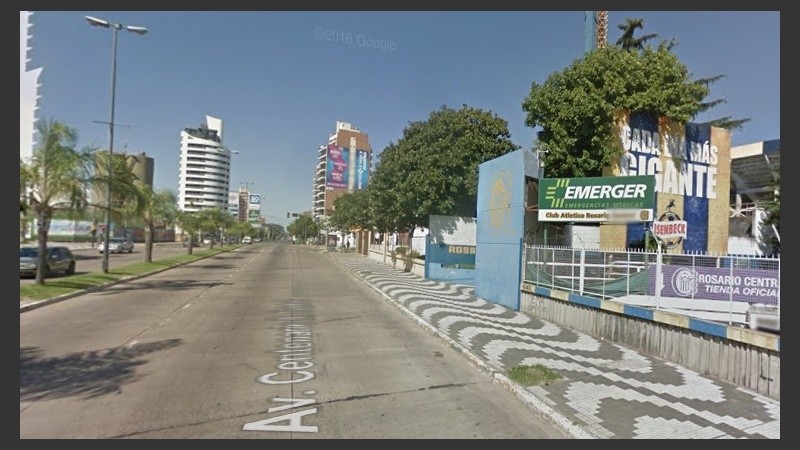 La zona donde ocurrió el ataque a piedrazos. 