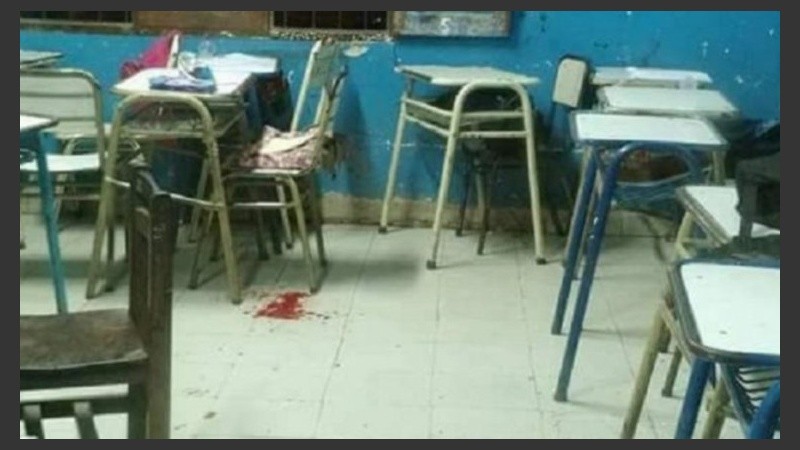 Sangre en el aula. 