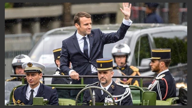 Macron venció a Marine Le Pen en el balotaje del domingo pasado.