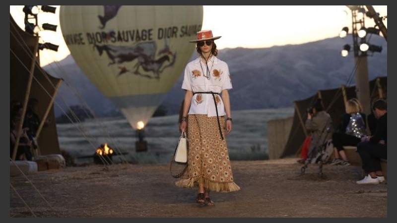 María Grazia Chiuri se inspiró en la visita que Christian Dior hizo a California en 1947.