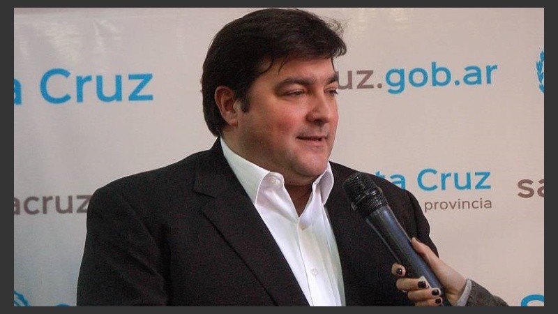 El funcionario santacruceño detenido. 