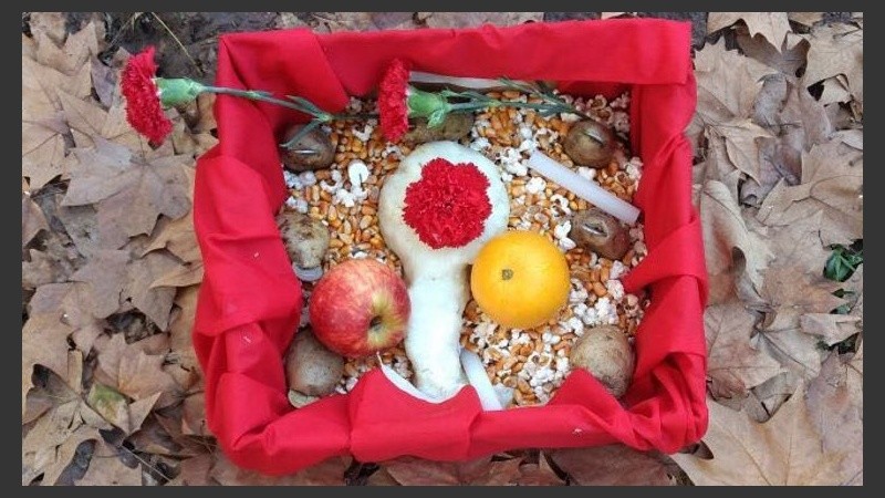 La extraña caja encontrada en la plaza de Echesortu. 