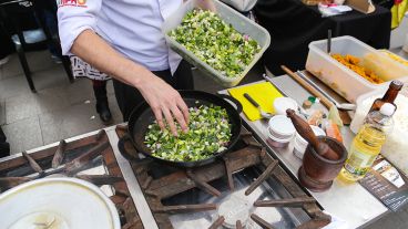 Manos a la obra. La clase abierta para los amantes de la cocina. (Alan Monzón/Rosario3.com)