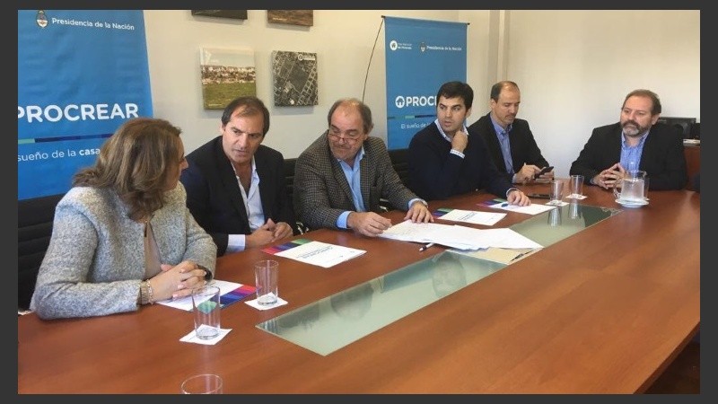 La intendenta Fein y el concejal Cardozo participaron del acto con autoridades nacionales.