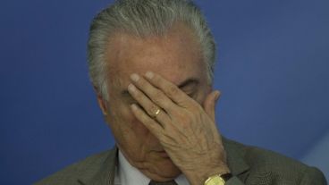 Según medios brasileños, Temer confirmó que “vivía el peor momento de su vida”.