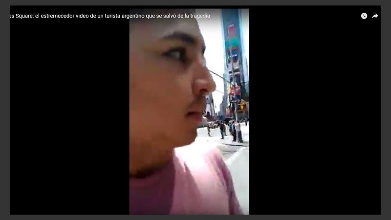 El relato del argentino es estremecedor. 