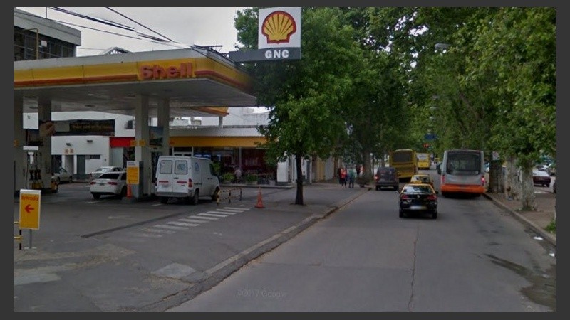 El hecho ocurrió en la madrugada en la estación frente al Alto Rosario.