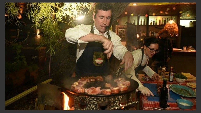 Tentaciones al disco o a la parrilla. Este domingo, nuevas creaciones en choripanes.