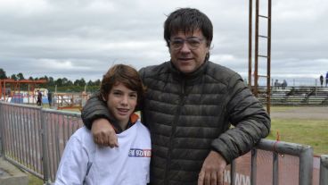 Gustavo Scaglione, presidente de Televisión Litoral, presente en Súper TC 2000.