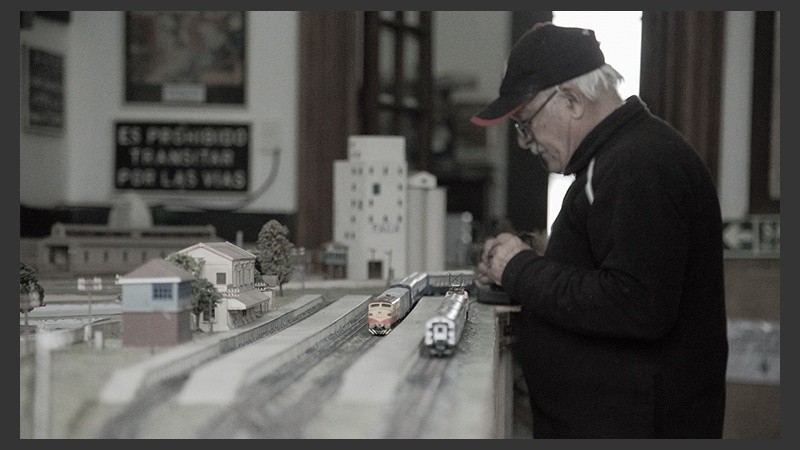Ramón, de 70 años, se refirió al ferromodelismo: 