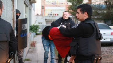 El operativo se inició durante la madrugada.