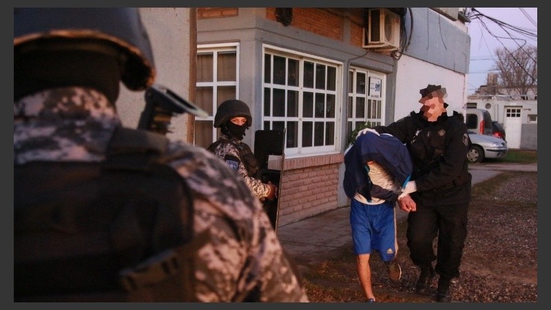 El operativo incluyó a presos de varias localidades.